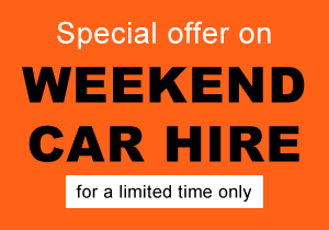 Special Offers on Weekend Car Hire
