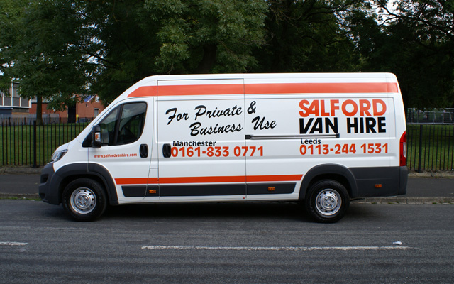 Hire a 4.0M Panel Van with Long Wheel Base