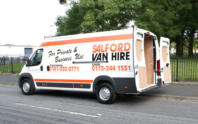 Hire a 4.0M Panel Van with Long Wheel Base