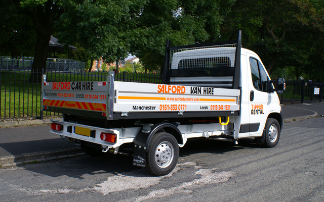 Hire a 3.5 Tonne GVW Tipper - Salford 