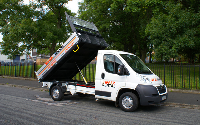 Hire a 3.5 Tonne GVW Tipper