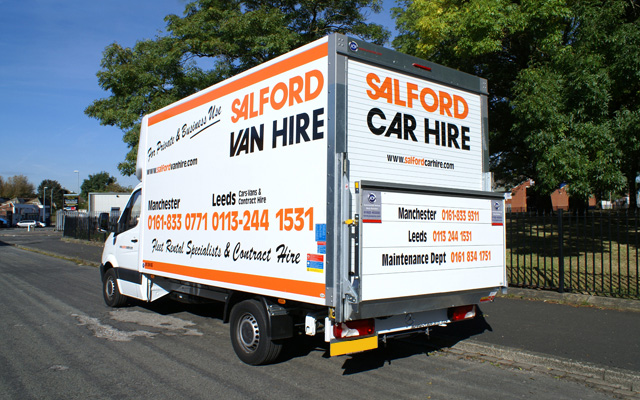 3.5 tonne van with tail lift