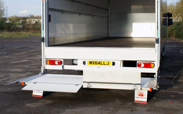 Hire a 12T GVW Box Van with Tail Lift