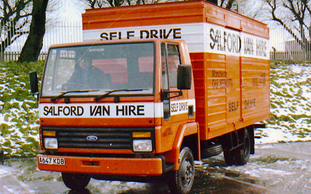 salford van hire prices